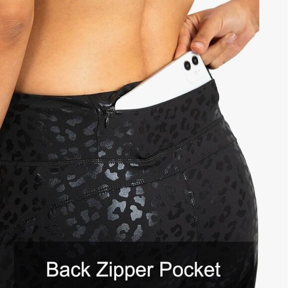 Soothfeel Joggers Zipper Pockets High Waisted Athletic Workout Yoga Pants Large - Picture 3 of 12